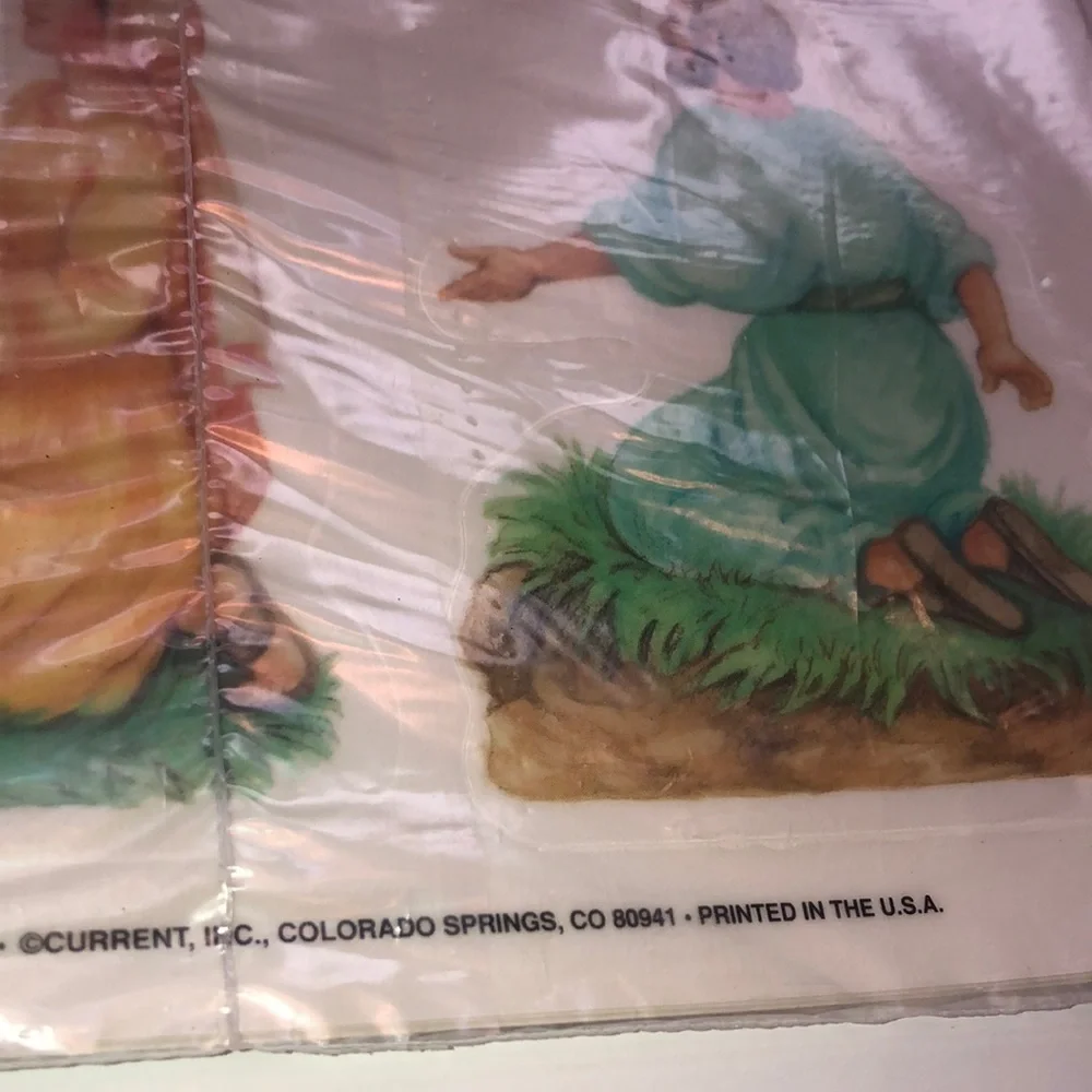 Window clings Easter Story Window Clings Vintage Current Resurrection Story